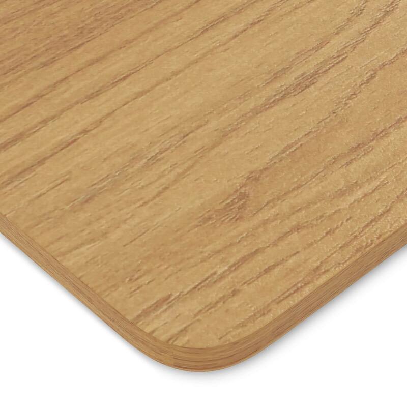 Costway 48” x 24” Whole Piece Table Top with Safe Rounded Corners for