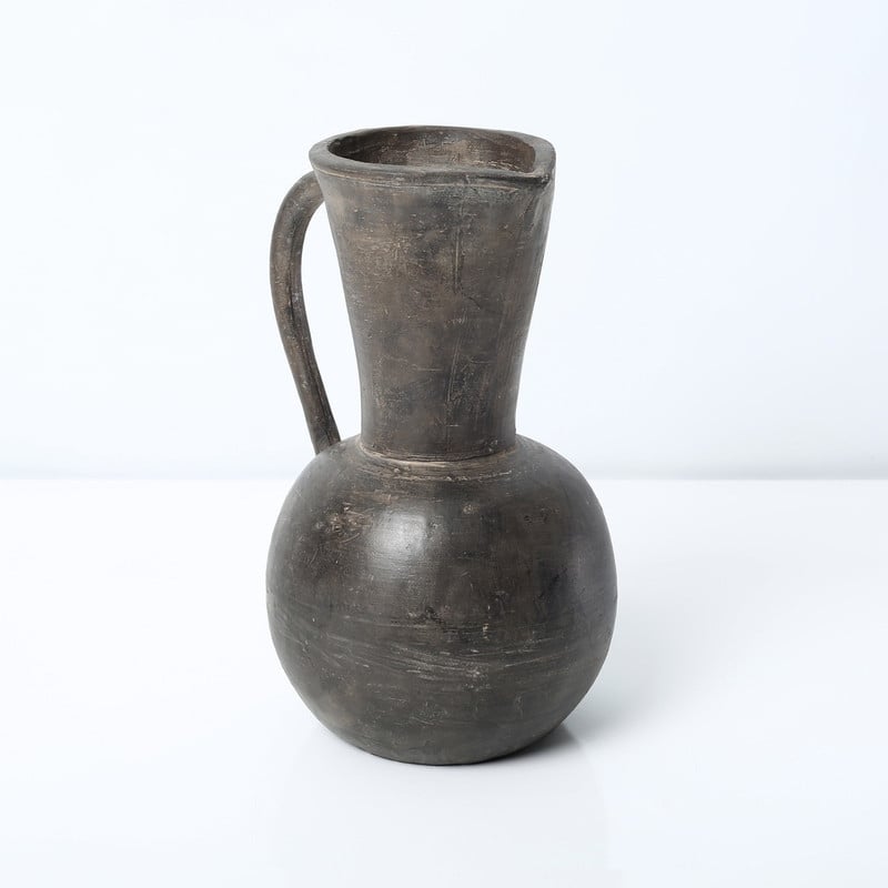 Approx. 10" H Charcoal Gray Picher Vintage Style(4" opening)
