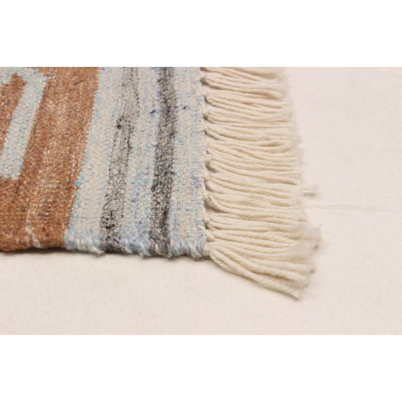 Ankara FW Brown Kilim 5'1" x 8'0" - 5'1 x 8'0
