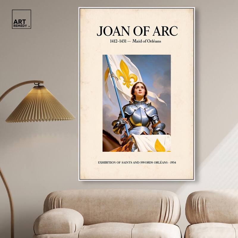 Maid of Orleans Canvas by Art Remedy