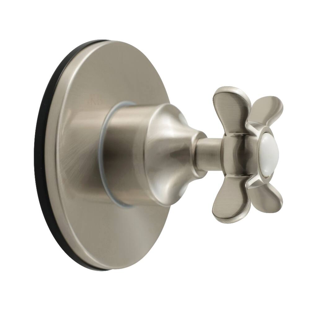 Essex Single-Handle Six-Way Diverter Valve with Round Trim Kit