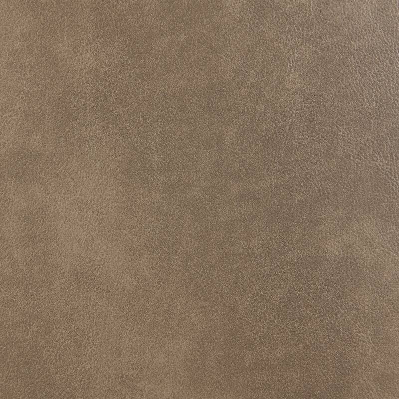 Scotland Faux Leather Upholstered Track Arm Chair