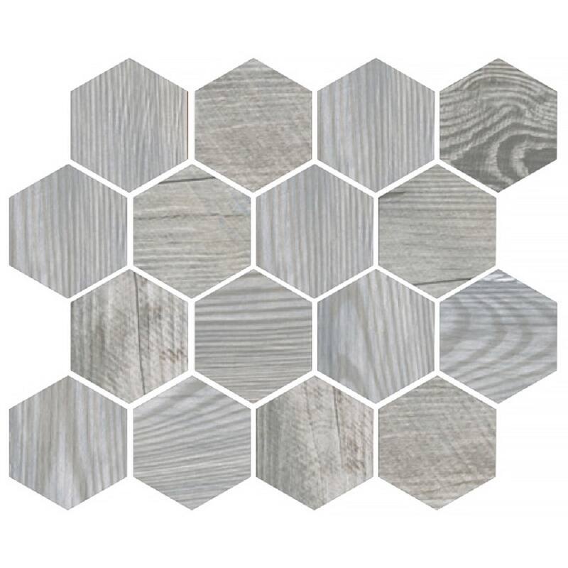 Apollo tile 10" x 12" Harlan Matte Gray Porcelain Tile (4.02 sq ft/case) - 5 Pack