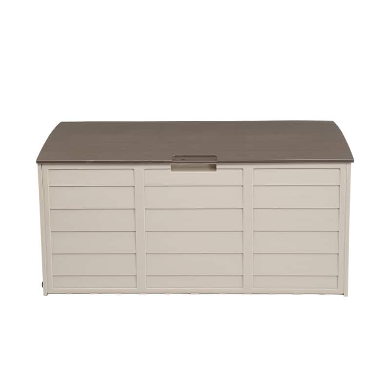 75gal Outdoor Garden Plastic Storage Deck Box