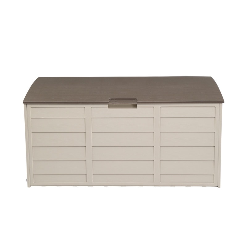 75gal Outdoor Garden Plastic Storage Deck Box
