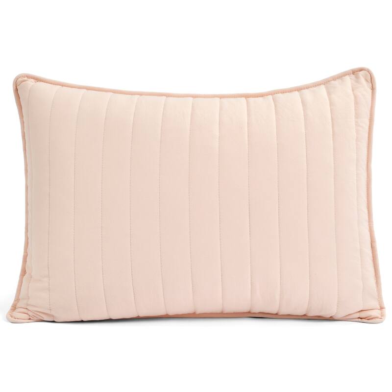Lush Decor Soft Stripe All Season Quilt/Coverlet Set