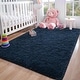 preview thumbnail 6 of 52, Living Room Bedroom Super Soft Pile Area Rug, Modern Shaggy Rugs, Non-Slip Pile Rugs for Kids