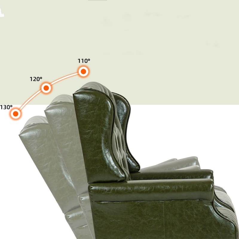 AVAWING Classic Executive Office Chair High Back Wingback Boss Chair - N/A
