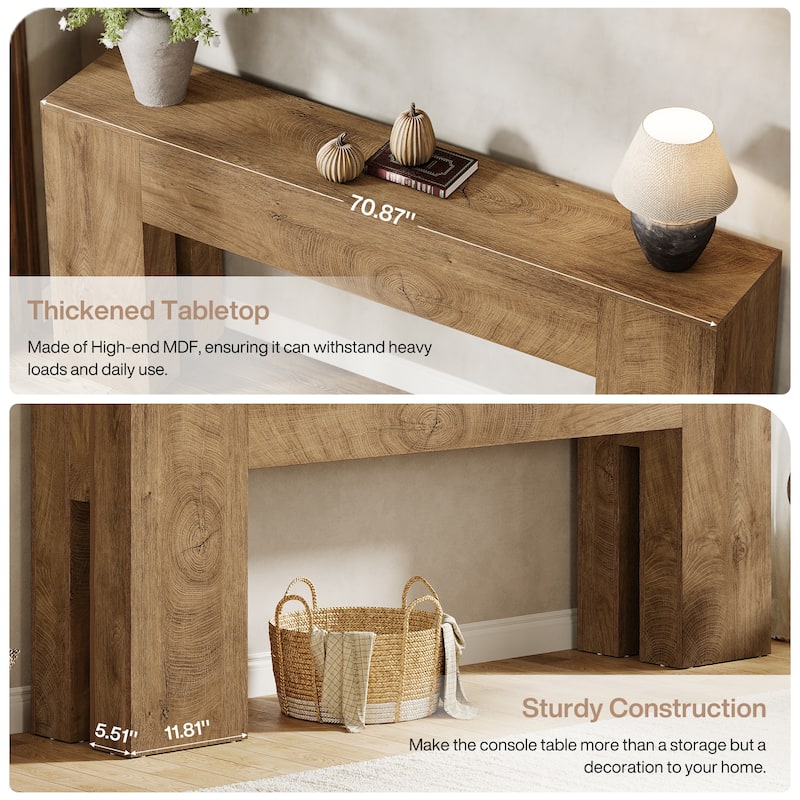 71'' Long Console Table for Entryway