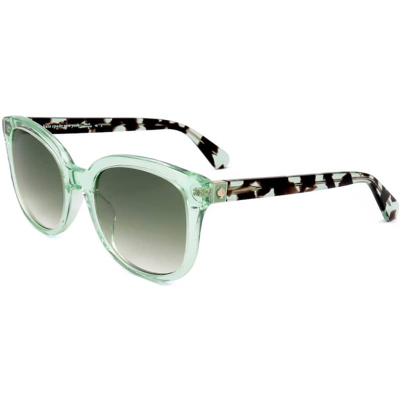 Kate Spade Women's Gwenith 53mm Green Sunglasses GWENITH-S-ZI9-53
