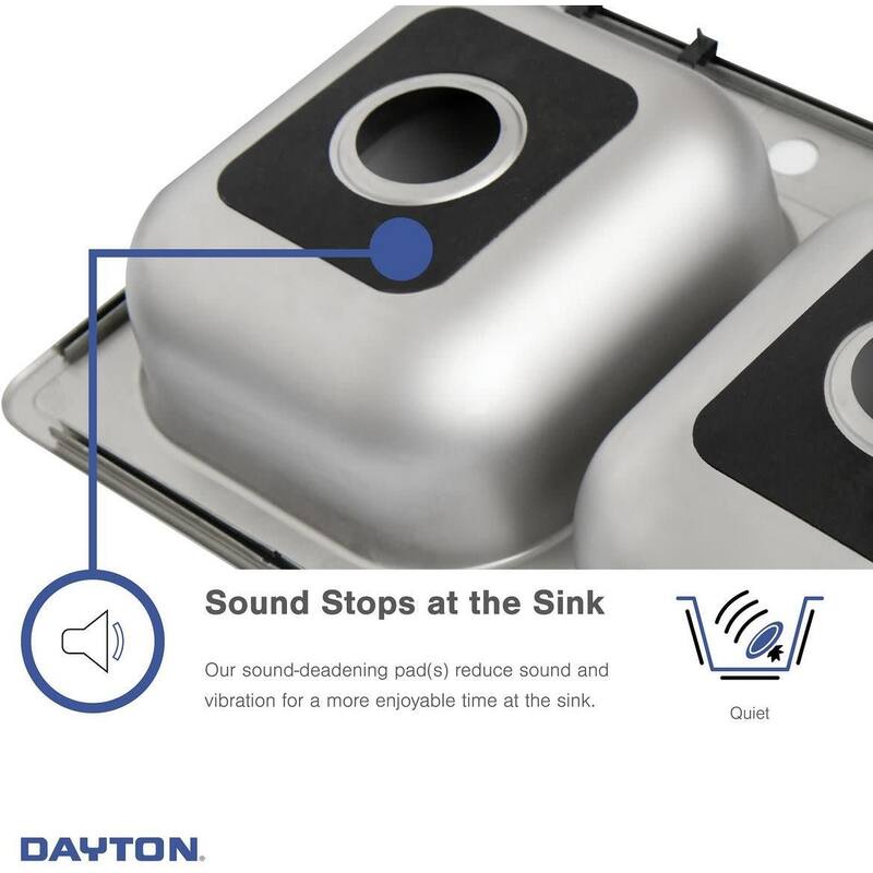 Elkay Dayton 17" Drop In Single Basin Stainless Steel Kitchen Sink
