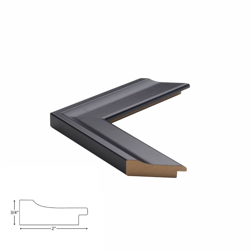 Frame My Mirror Black Framed Wall Mirror, Morgan Design
