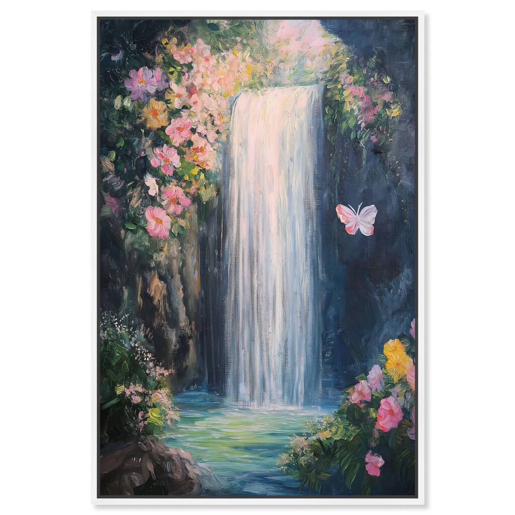 Hidden Falls I Canvas by Art Remedy