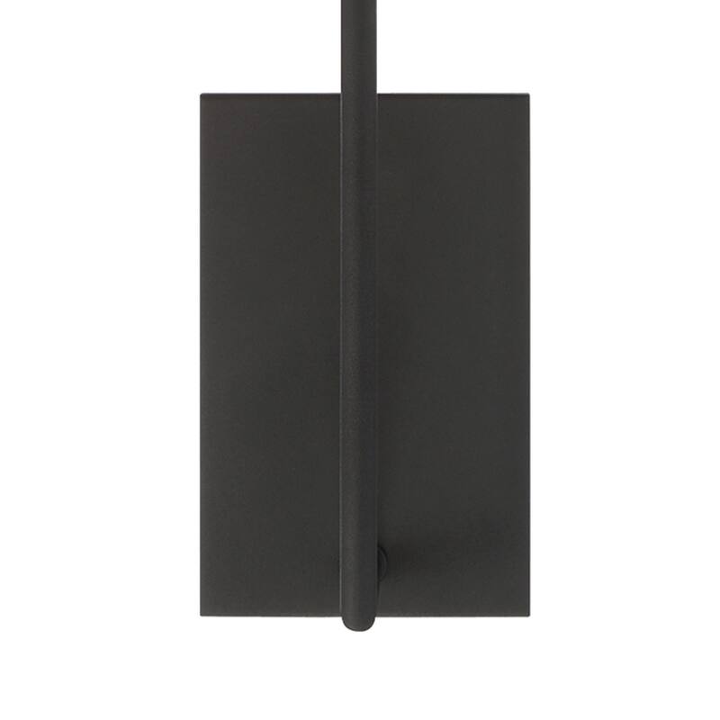 Lena 1 Light Black Forged Wall Mount - 4.5'' W x 18'' H x 7'' D