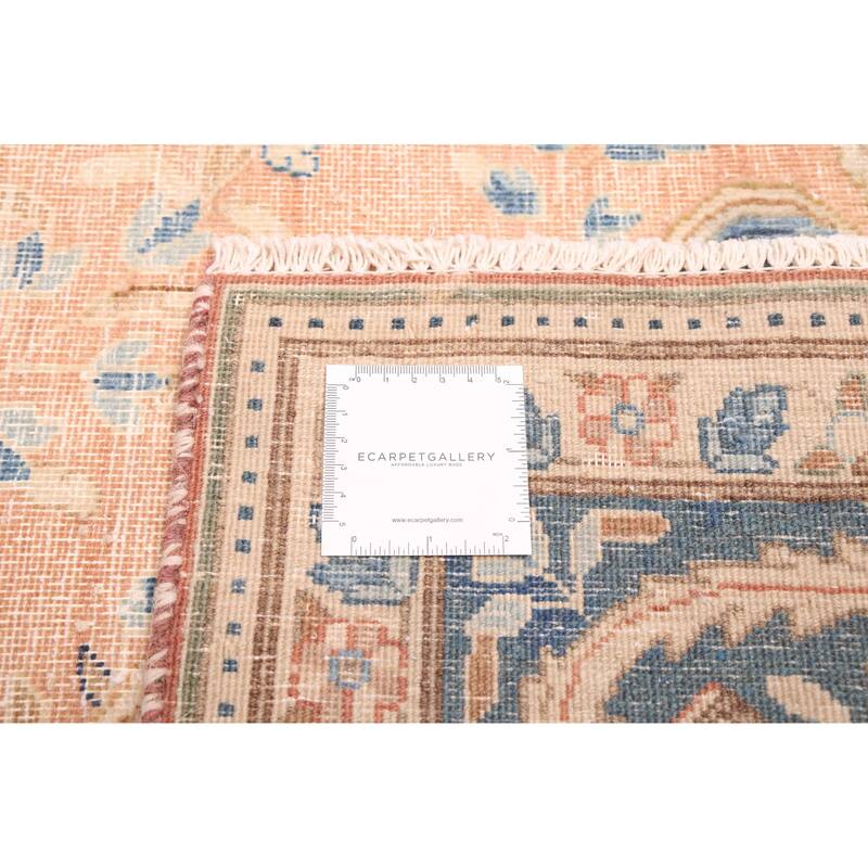 ECARPETGALLERY Hand-knotted Antalya Vintage Copper Wool Rug - 6'8 x 9'6