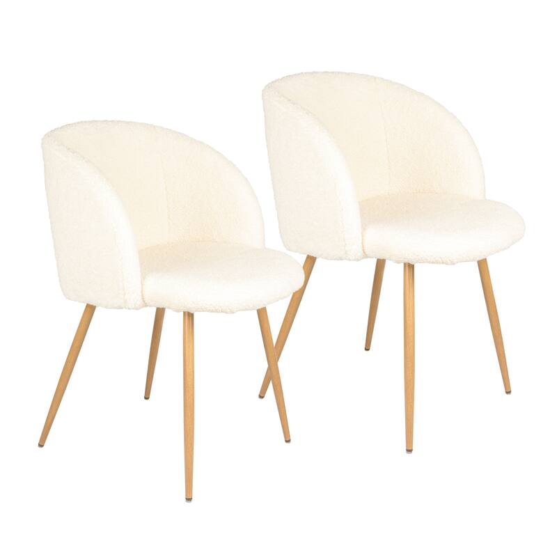 Rocking Accent Chair Tufted Upholstered Linen Wingback