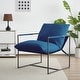preview thumbnail 60 of 66, Desk Chairs. Cross Legged Office Task Armless Wide Vanity Makeup Chair Computer Chairs for Home Office Blue