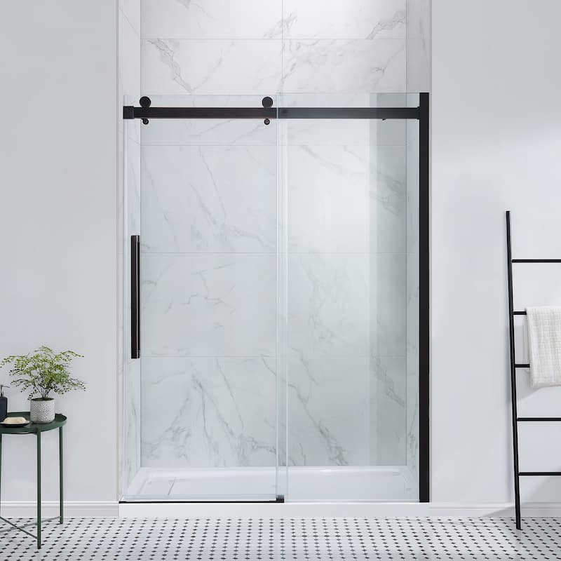 Bel Soft-Close 2-Piece Base Door Rectangular Alcove Shower Kit
