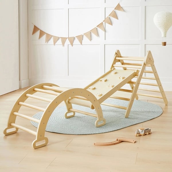 slide 2 of 10, Tiny Land® 7-in-1 Montessori Climbing Set 1 & Up