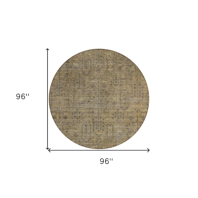 HomeRoots Southwestern Transitional Rectangle Outdoor Rug