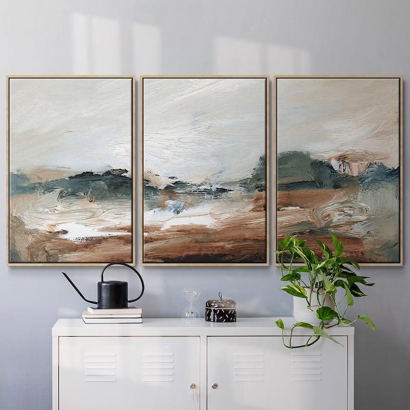 Lingering Light III - Multi Piece Framed Canvas
