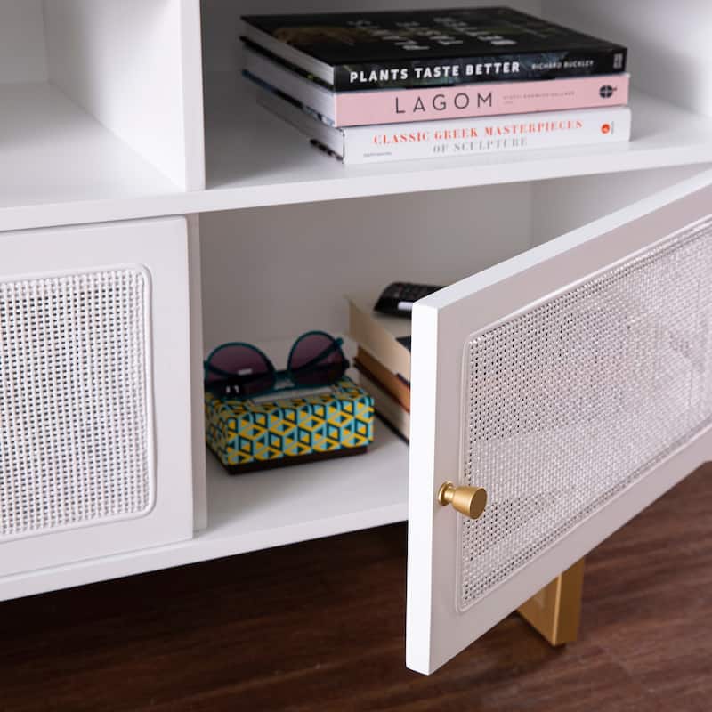 SEI Furniture Modern & Contemporary Media TV Stand for TV's up to 60"