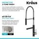 preview thumbnail 70 of 122, Kraus Artec 2-Function Commercial Pulldown Pot Filler Kitchen Faucet