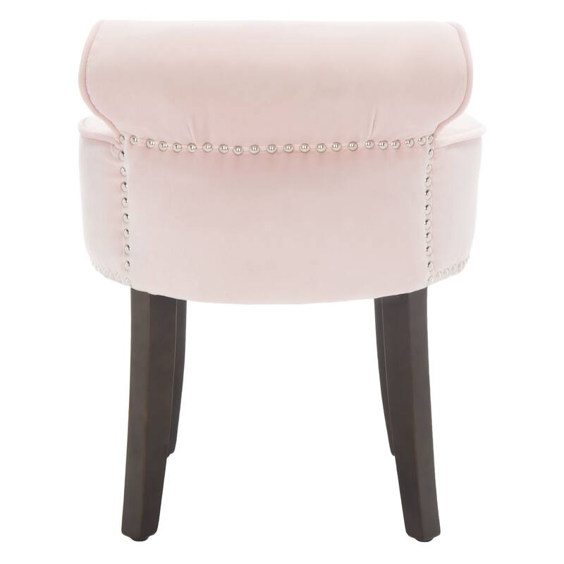 SAFAVIEH Aja Vanity Stool - 17.9" x 19" x 22.8" - 18Wx19Dx23H