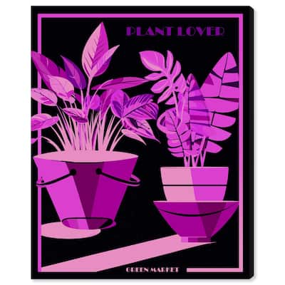 Plant Lover Canvas by Art Remedy, Gallery Wrapped