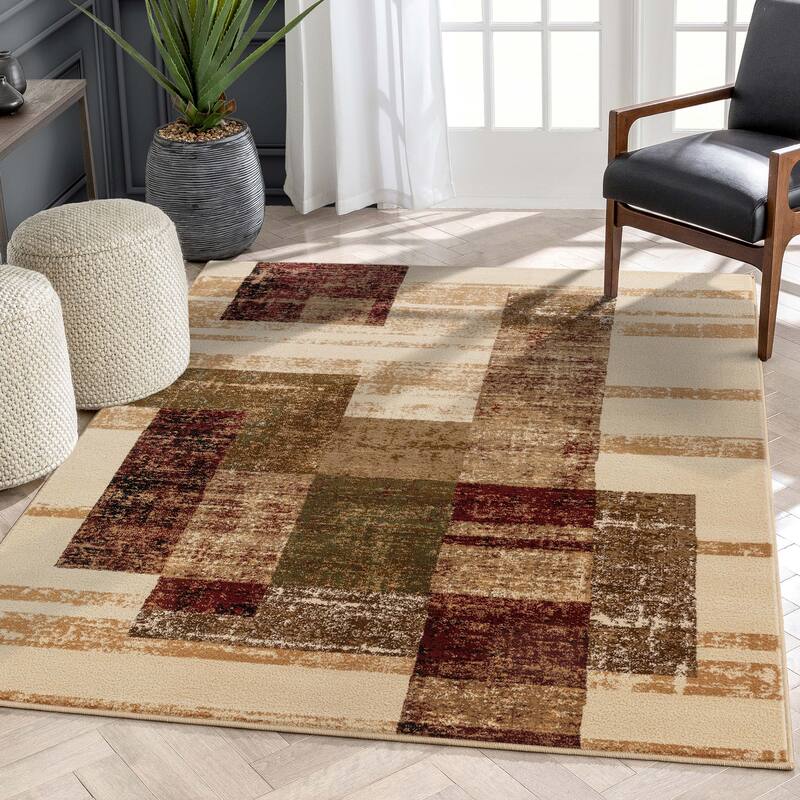 Well Woven Barclay Zumra Geometric Modern Area Rug