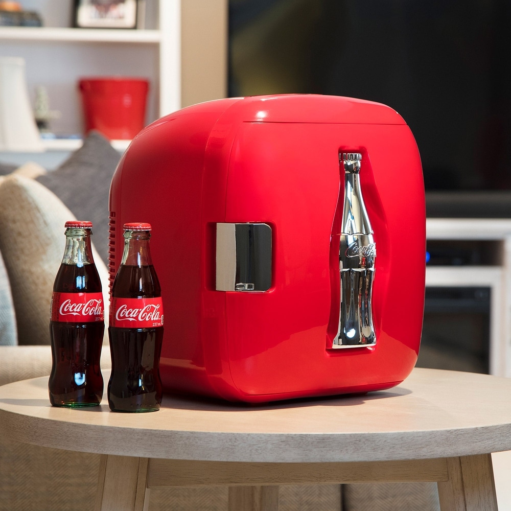 Koolatron 28 Can Coca Cola Beverage Display Mini Fridge Cooler/Warmer