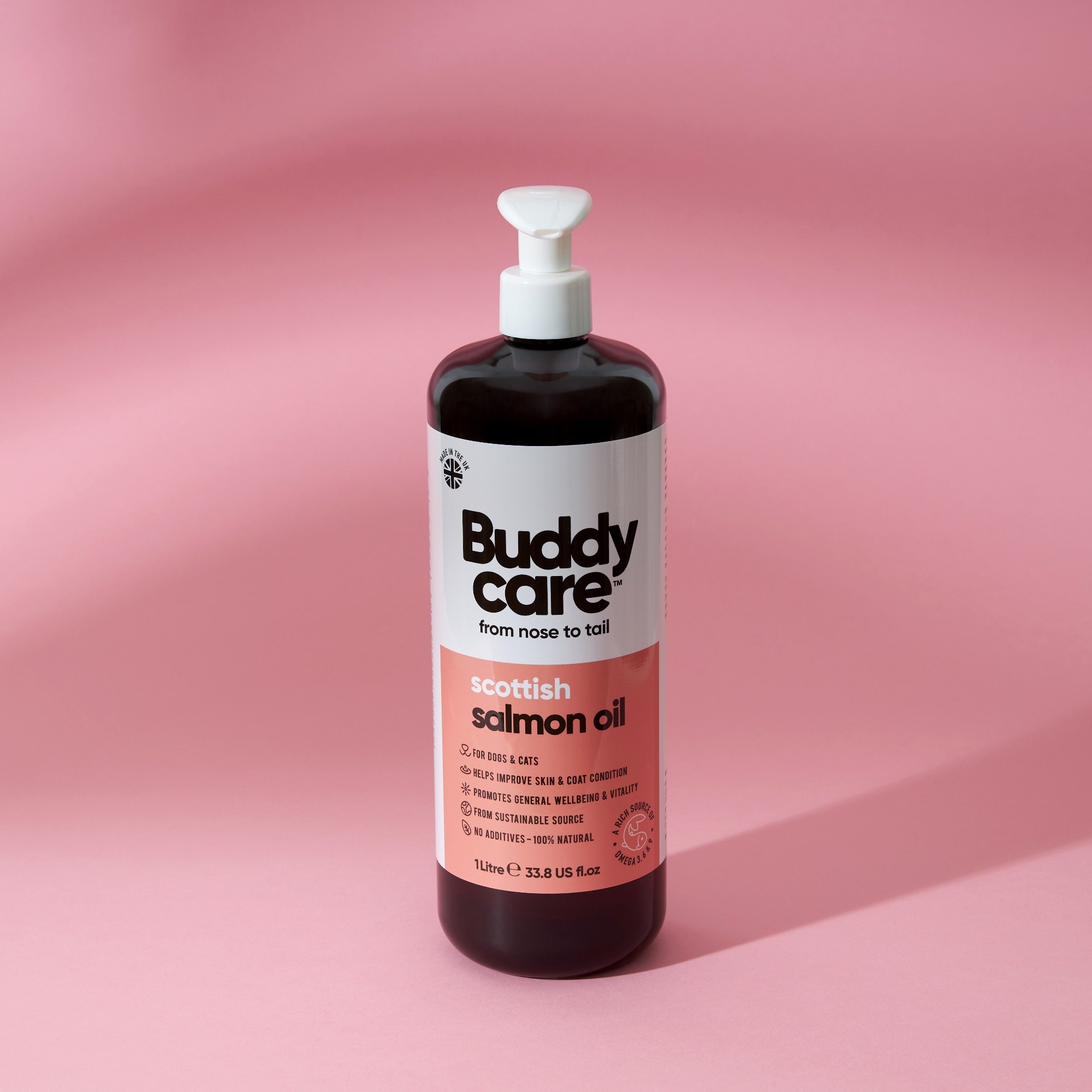 Buddy Care Salmon Oil- 500 Ml Set of Bed Bath Beyond