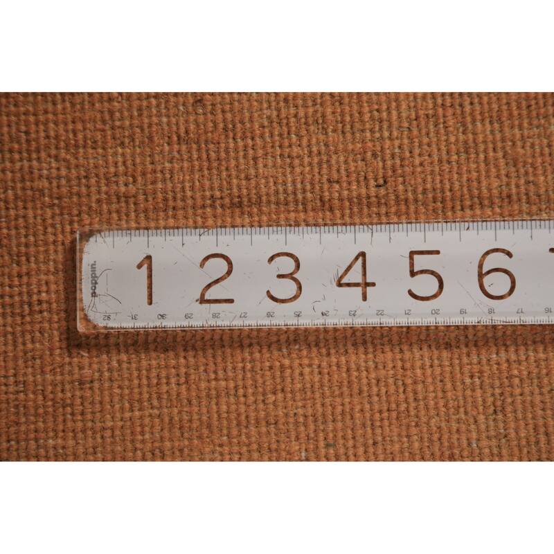 Orange Gabbeh Oriental Runner Rug Handmade Hallway Wool Carpet - 1'11" x 5'11"