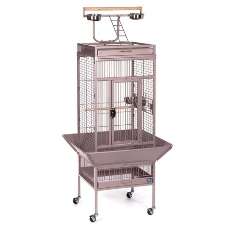 Prevue Pet Products Wrought Iron Select Bird Cage in Blush Finish