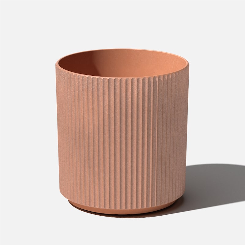 Veradek Demi Series Demi Round Planter - 20 inch - Terracotta