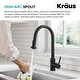 preview thumbnail 80 of 106, KRAUS Bolden 2-Function Single Handle Pulldown Kitchen Faucet