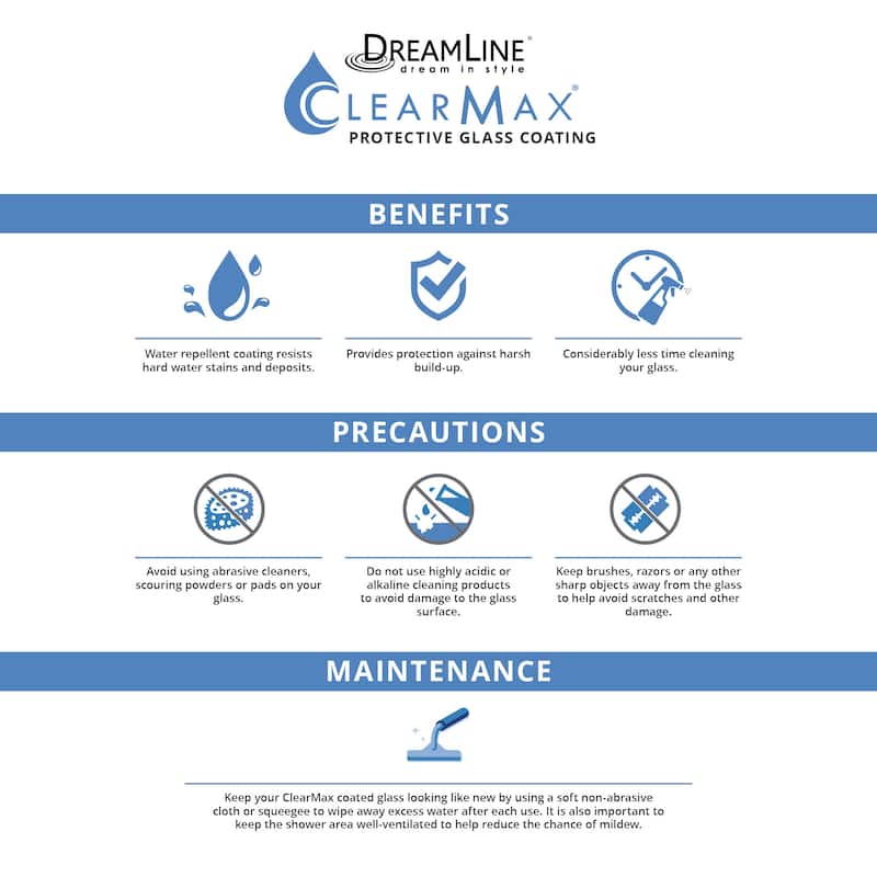 DreamLine Mirage-X 50 - 54 in. W x 71 in. H Frameless Sliding Shower Door - 50 - 54 in. W x 71 in. H