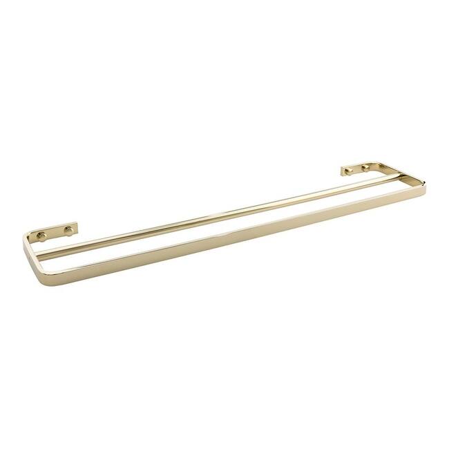 Atlas Homewares 22 Inch Double Towel Bar from the Solange Collection - French Gold