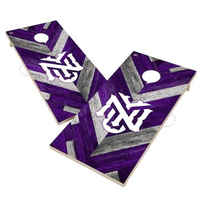 New York University Violets Cornhole Board Set