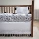 preview thumbnail 8 of 6, Rizzy Home Rowan Embroidered Striped Crib Quilt - 38" X 50"