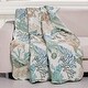 preview thumbnail 1 of 7, Greenland Home Fashions Atlantis Coastal Throw Blanket