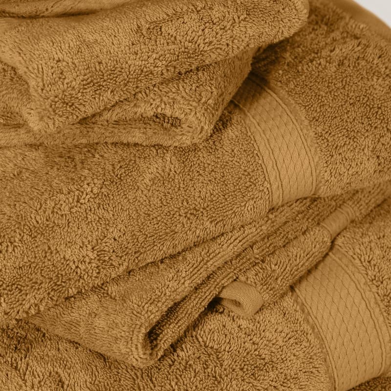 Superior Egyptian Cotton Pile Heavyweight 6-Piece Towel Set
