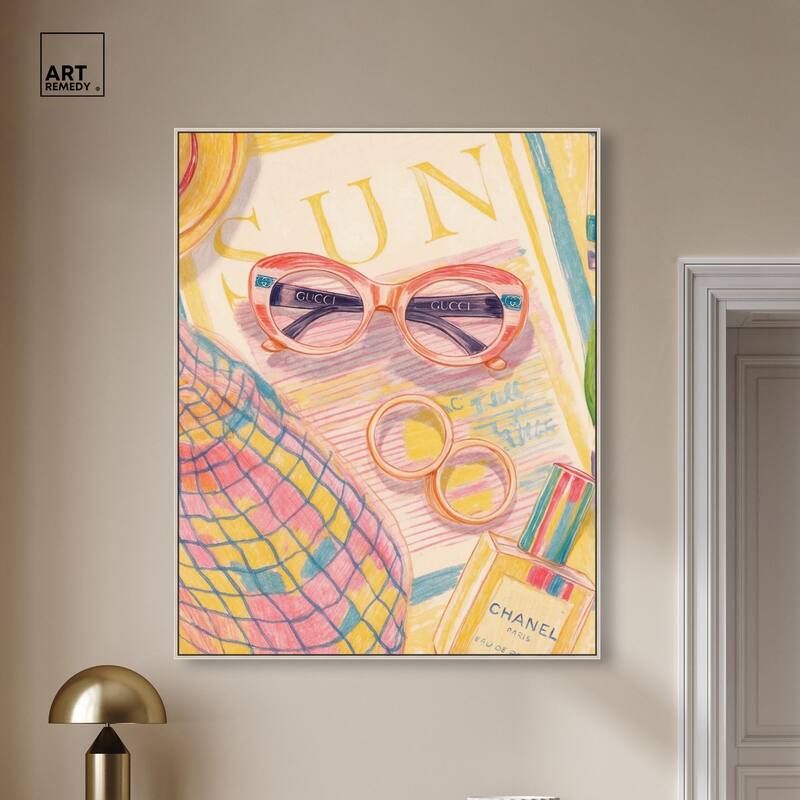 Summer glam Canvas by Art Remedy