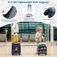 preview thumbnail 26 of 38, Costway 5 PCS Kids Luggage Set with Backpack Neck Pillow Luggage Tag - See Details