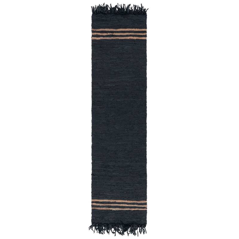 SAFAVIEH Handmade Vintage Leather Brandi Modern Rug