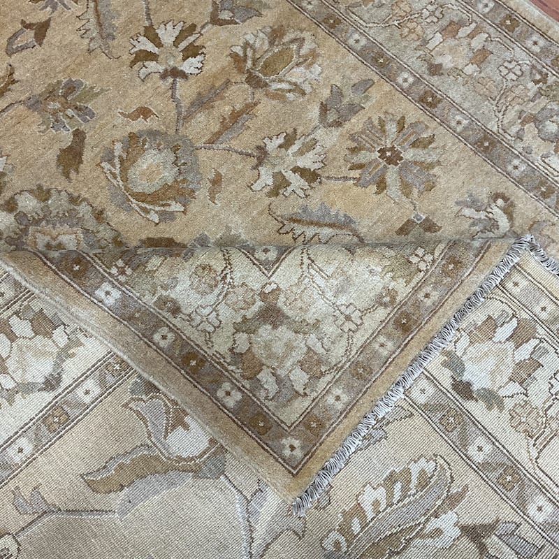 HERAT ORIENTAL Handmade Oushak Wool Rug - 6' x 9'