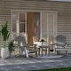 preview thumbnail 38 of 49, WINSOON HIPS Oversized Adirondack Chair with Cup-Holder