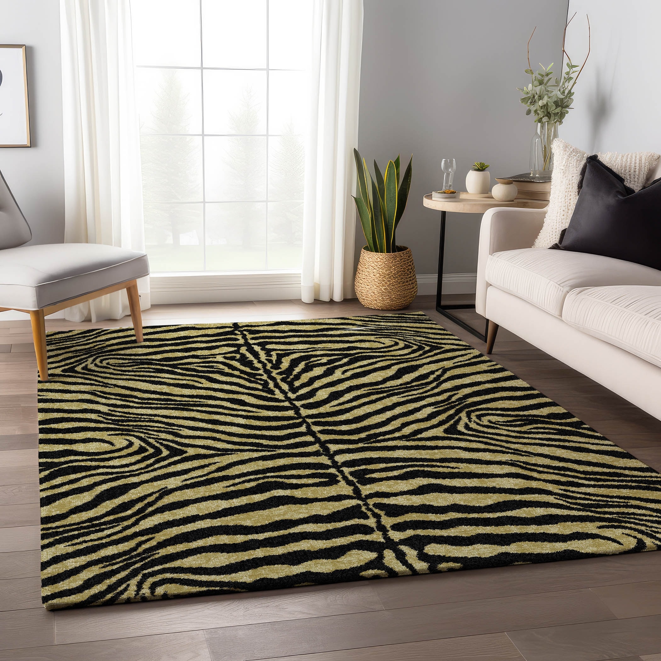 Premium Washable Super Soft Animal Print Mayfield Rug