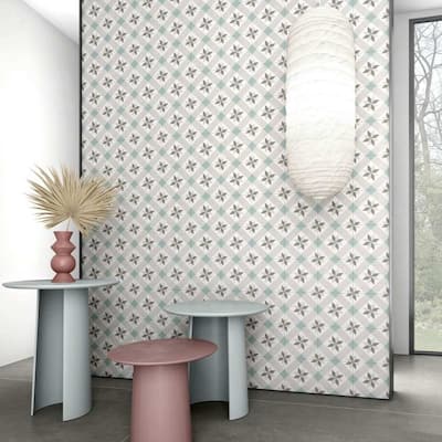 The Tile Life Moon Star 9x9 Pearl Grey Porcelain Floor & Wall Tile