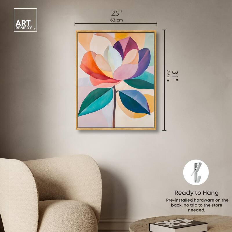 Magnolia in Color I Canvas by Art Remedy